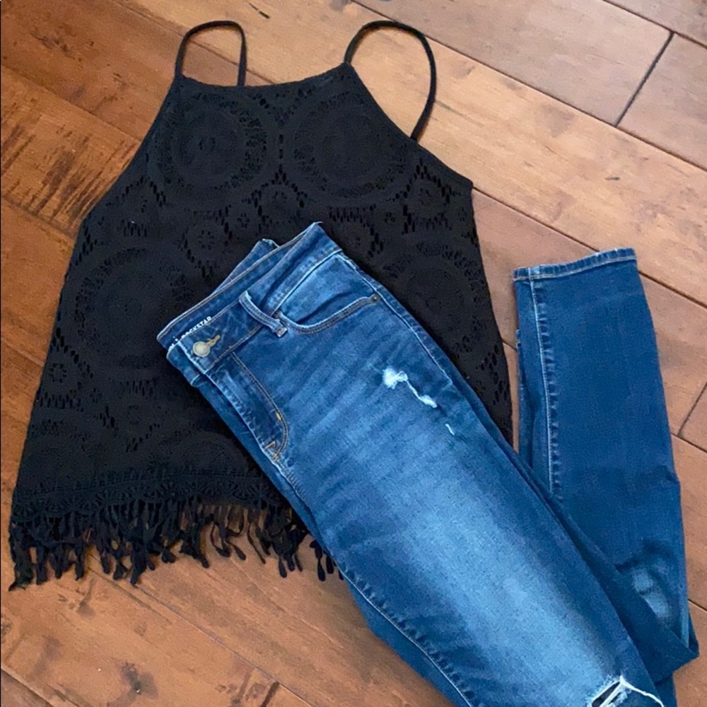 Old Navy Rockstar like new size 6